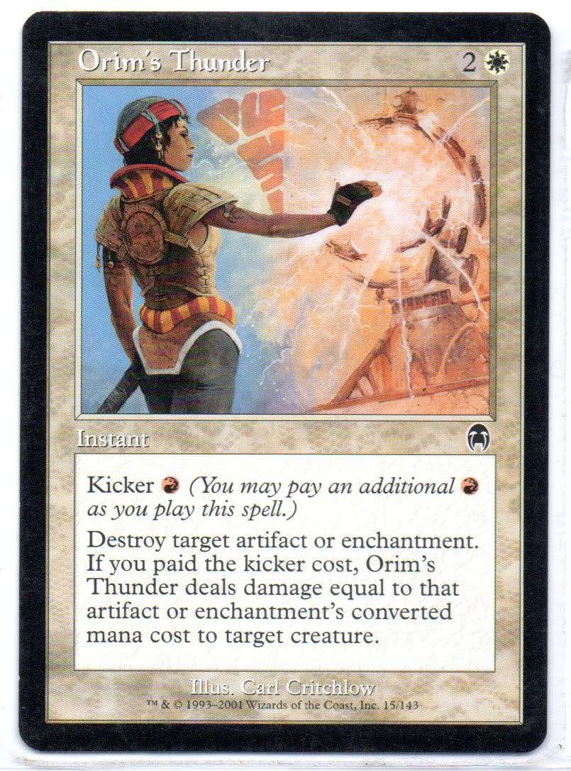 Magic The Gathering 2001 - Orim`s Thunder - Apocalypse