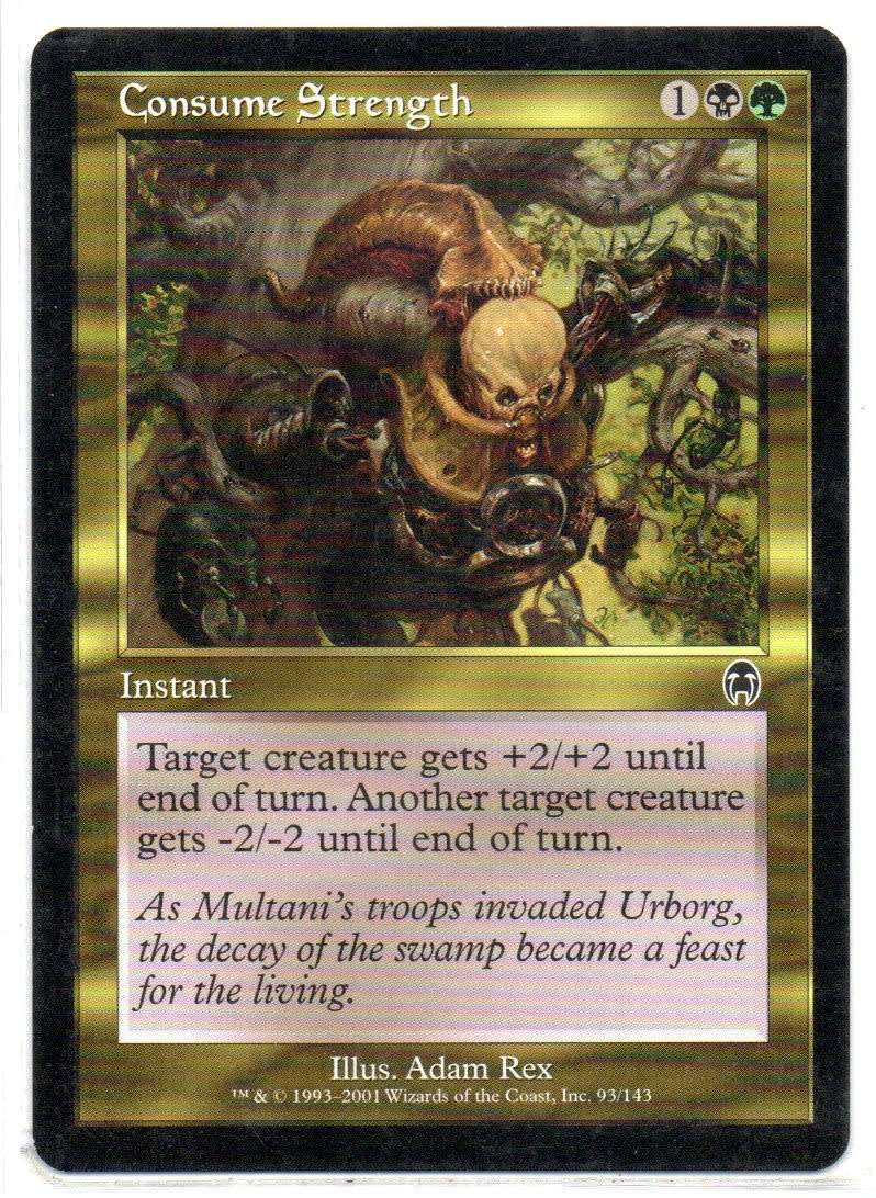 Magic The Gathering 2001 - Consume Strength - Apocalypse