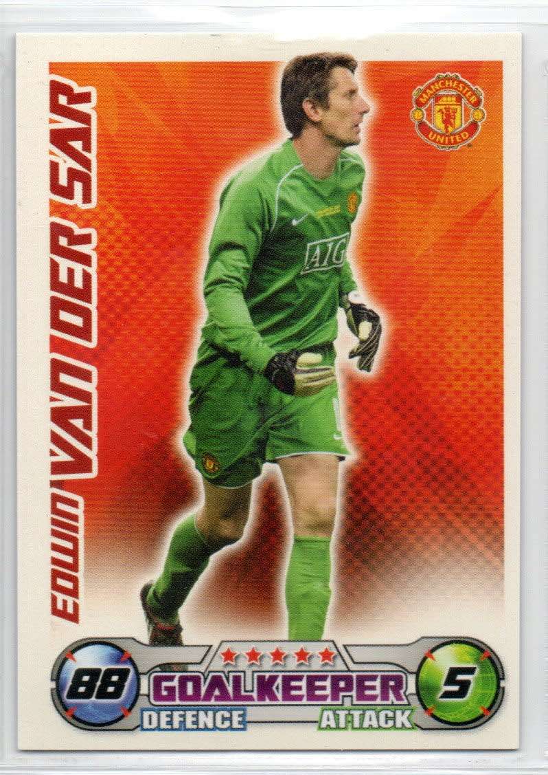 Topps Match Attax PL 2008/2009 - Manchester United - 17 Cards