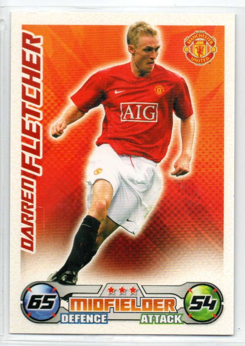 Topps Match Attax PL 2008/2009 - Manchester United - 17 Cards