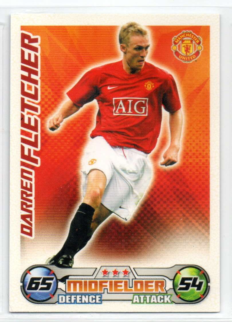 Topps Match Attax PL 2008/2009 - Manchester United - 17 Cards
