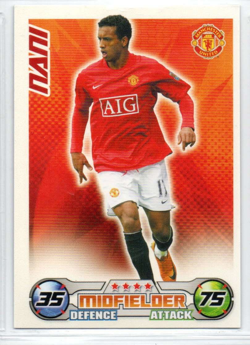 Topps Match Attax PL 2008/2009 - Manchester United - 17 Cards