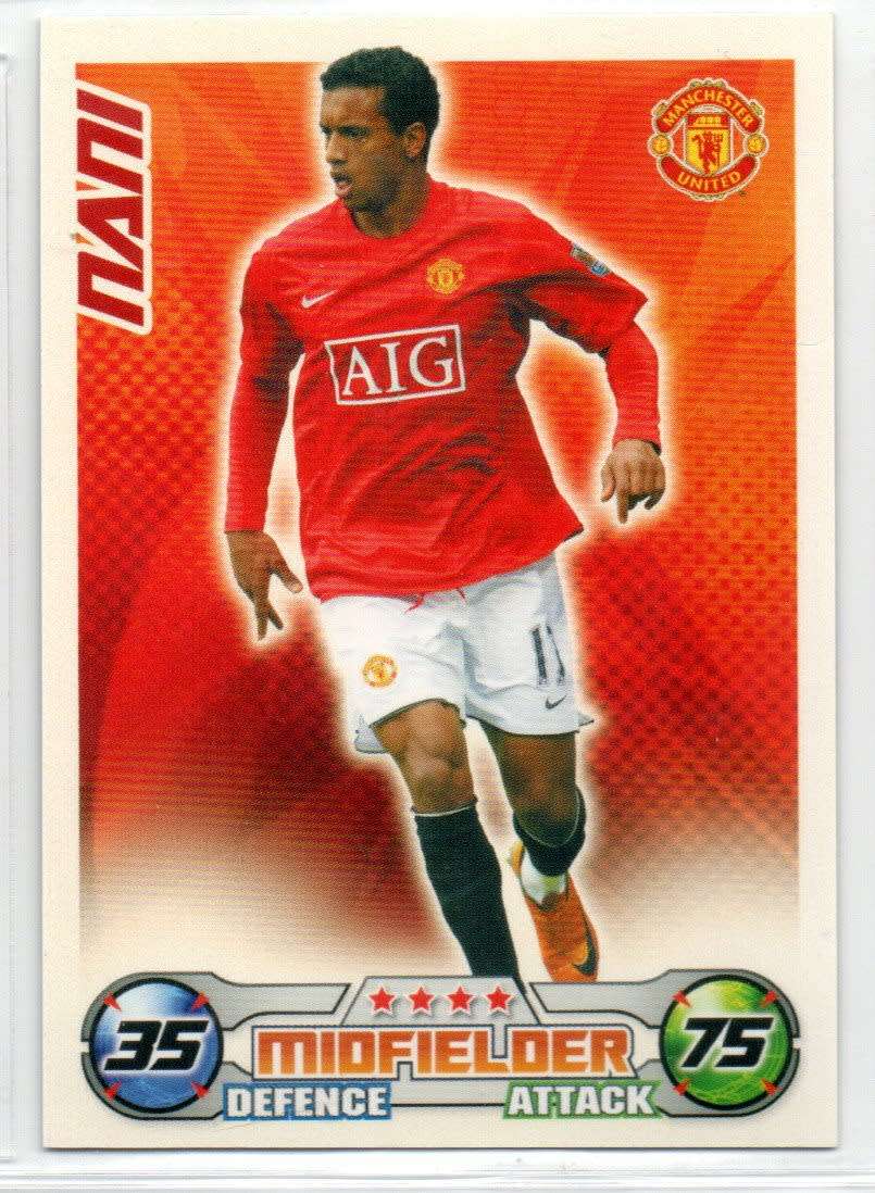 Topps Match Attax PL 2008/2009 - Manchester United - 17 Cards