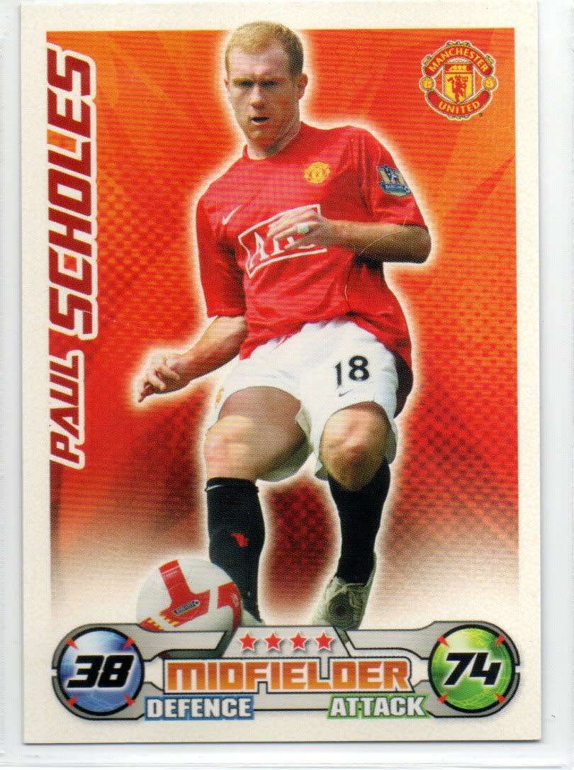 Topps Match Attax PL 2008/2009 - Manchester United - 17 Cards