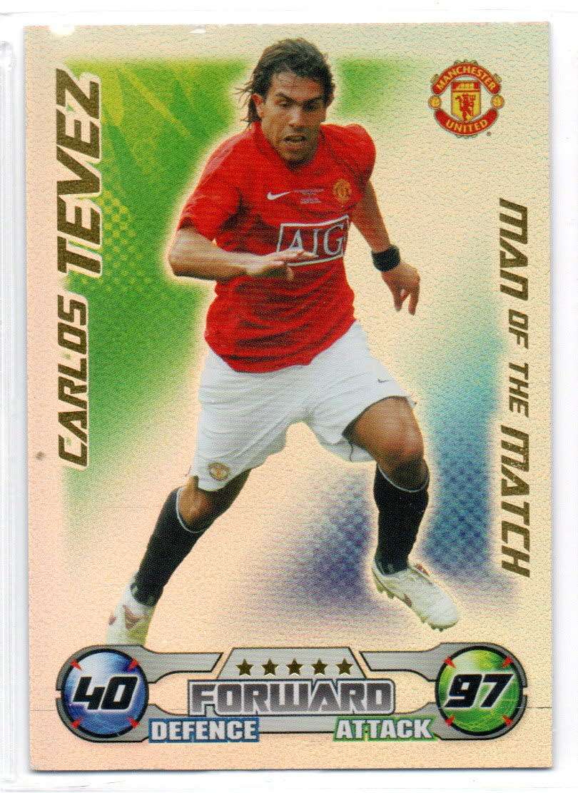 Topps Match Attax PL 2008/2009 - Manchester United - 17 Cards