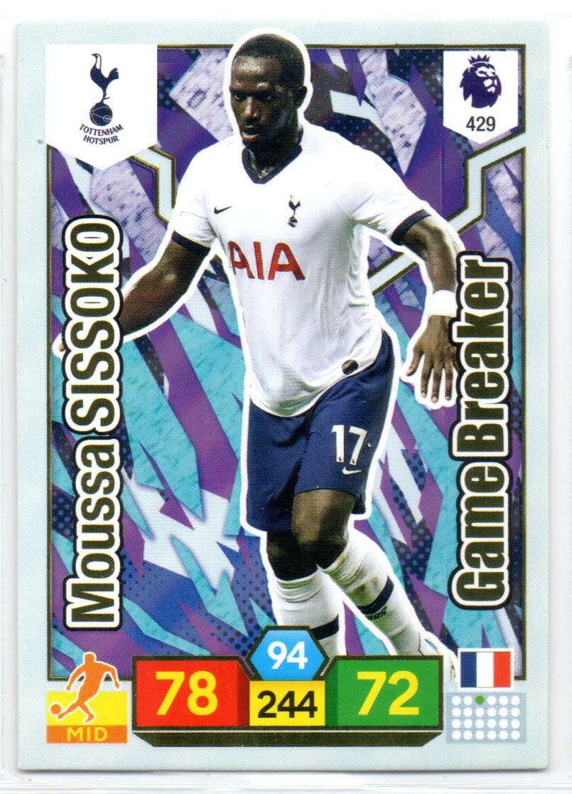Panini Premier League 2019/20 / XL Adrenalyn - Tottenham Hotspur - 6 Cards