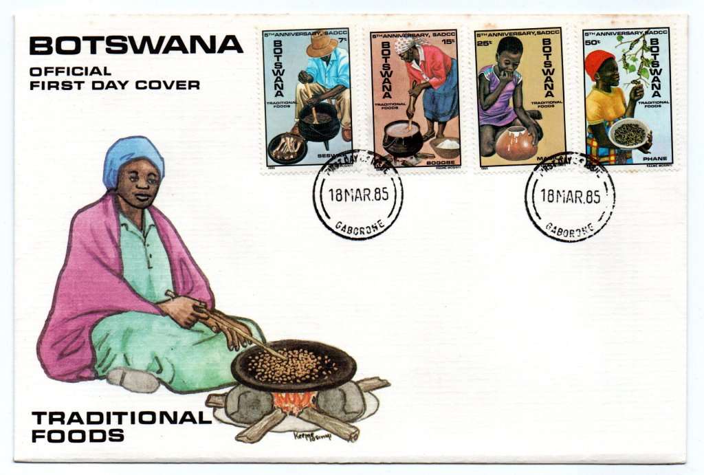 1985 Botswana Traditional Foods FDC
