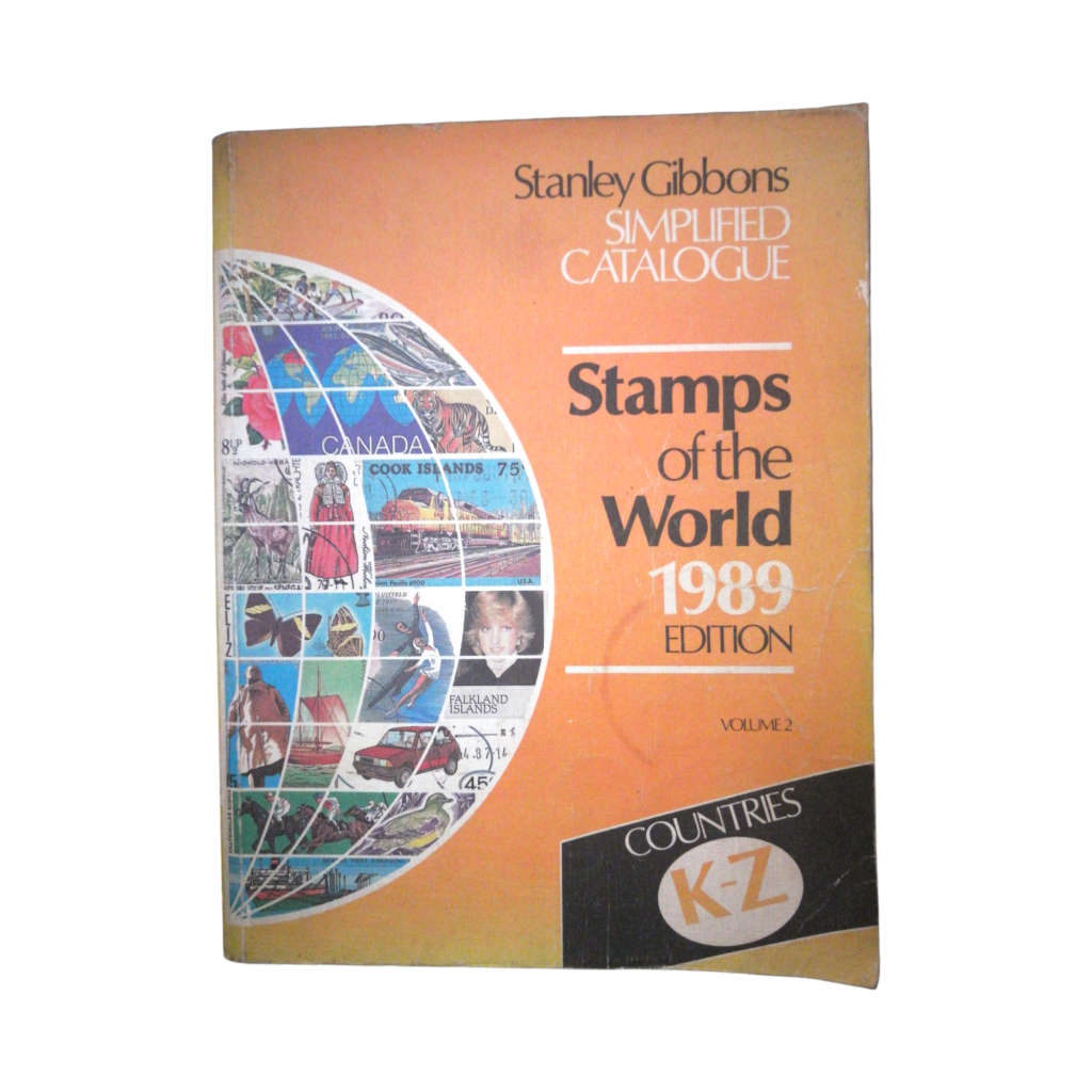 1989 Stanley Gibbons Simplified Catalogue- Stamps Of The World- Volumes 1 and 2 Softcover