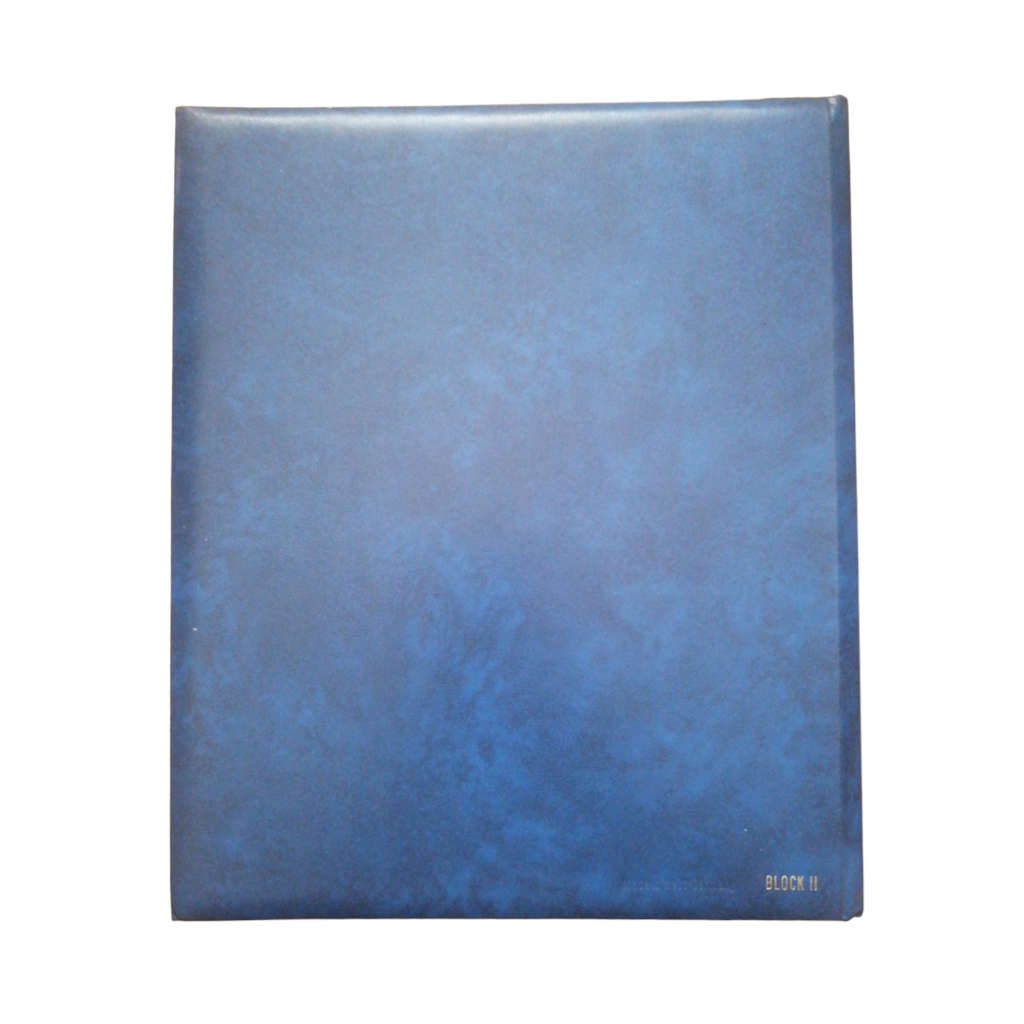 Lighthouse Blue 16 Page / 32 Side (White) Stockbook