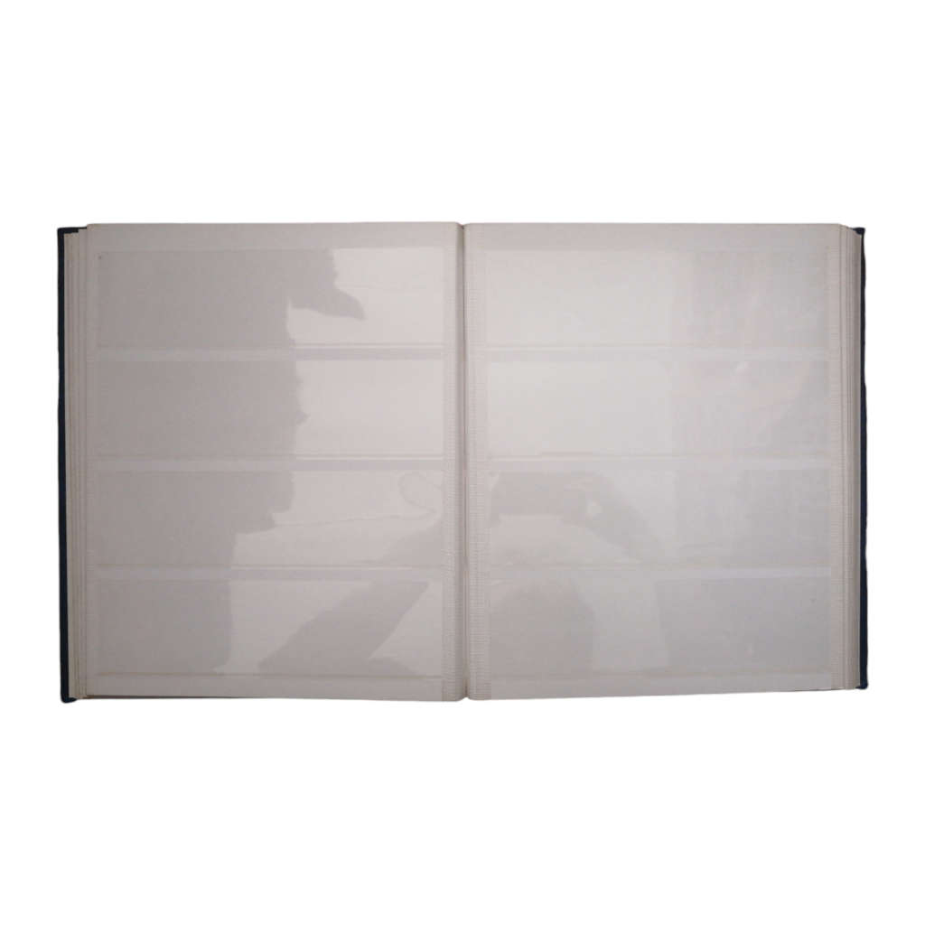 Lighthouse Blue 16 Page / 32 Side (White) Stockbook