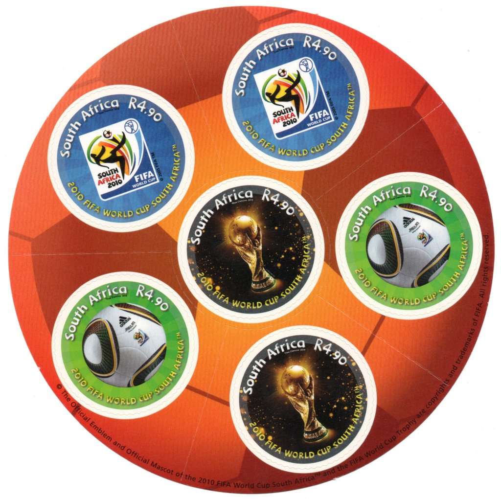 RSA 2010/06/11 FIFA World Cup Sheetlet