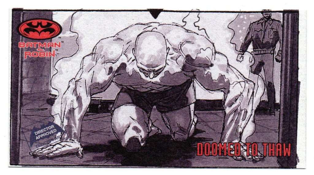 SkyBox Premium 1997 DC Batman & Robin - S4 Series 4 Doomed to thaw 6/6