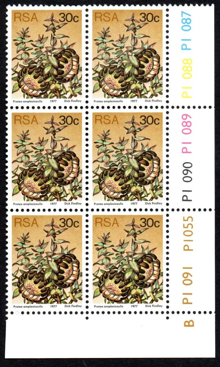 RSA 3rd Definitive issue 30c Control Blocks Pane B