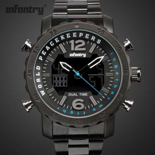 Brand New INFANTRY MILITARY World Peacekeepers Watch