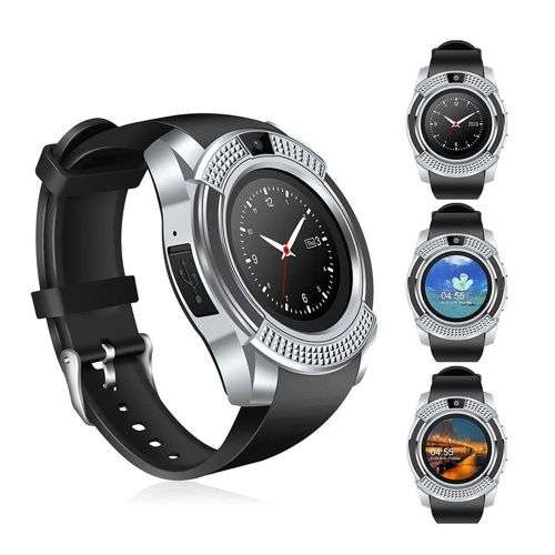 V8 Smart Watch - Black