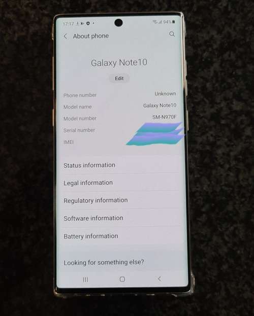 Samsung Galaxy Note 10 256GB - Aura White