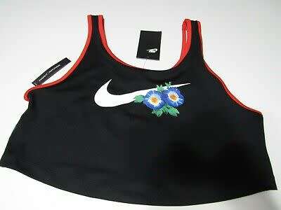 Nike Women`s NSW Ultra Hyper Femme Tank Top AQ9734-010 - Size Small