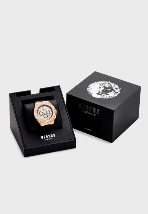 Versus Versace Esteve Black Leather