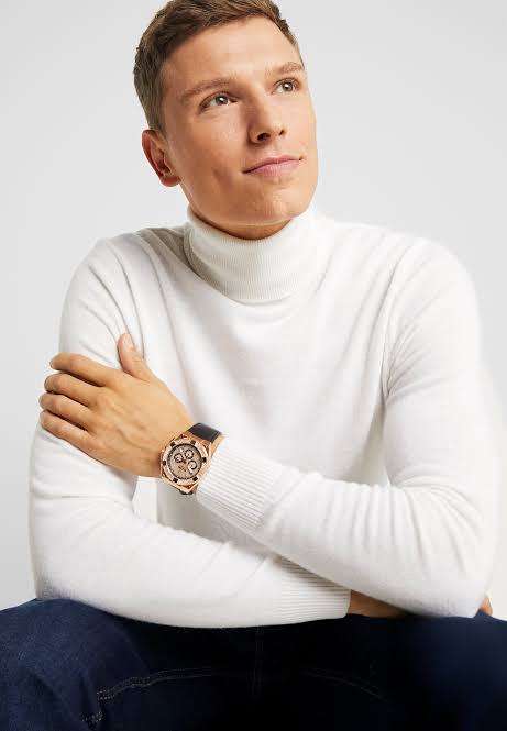 Versus Versace Esteve Black Leather