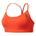 Reebok Women`s Training Front Rack Sports Bra Carotene DH6708 - Size Extra Large