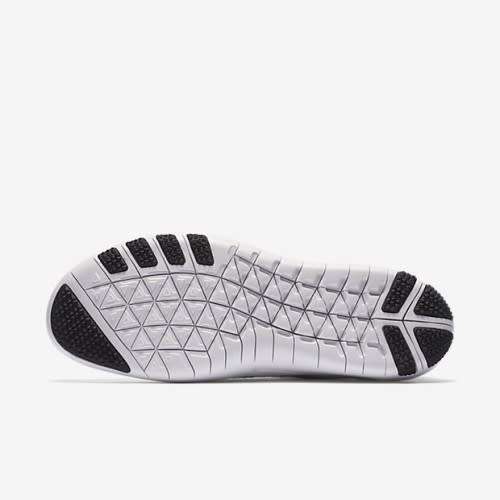 Nike Free Focus Flyknit 2 Women`s Running Shoes 880630-100 White/Wolf Grey/Black - Size 4.5