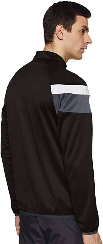 Men`s Puma Sweatshirt Spirit II 1/4 Zip Training Top Black 654657 - Size Large