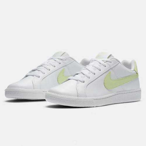 Nike Women`s Court Royale White/Lime 749867-121 - Size 3