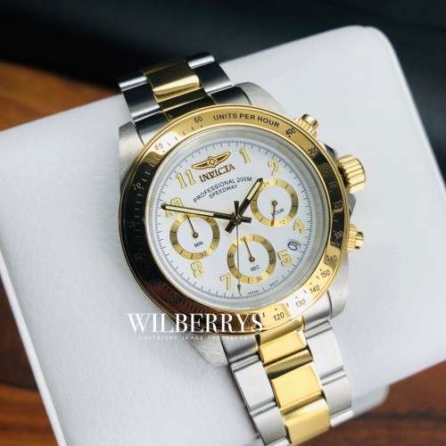 INVICTA Men`s Speedway 39.5mm Two Tone
