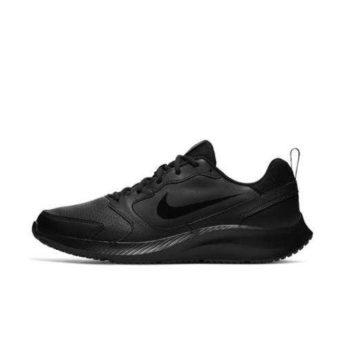 Men`s Nike Todos Authentic Leather Casual Shoes Black BQ3198-001 - Size 7