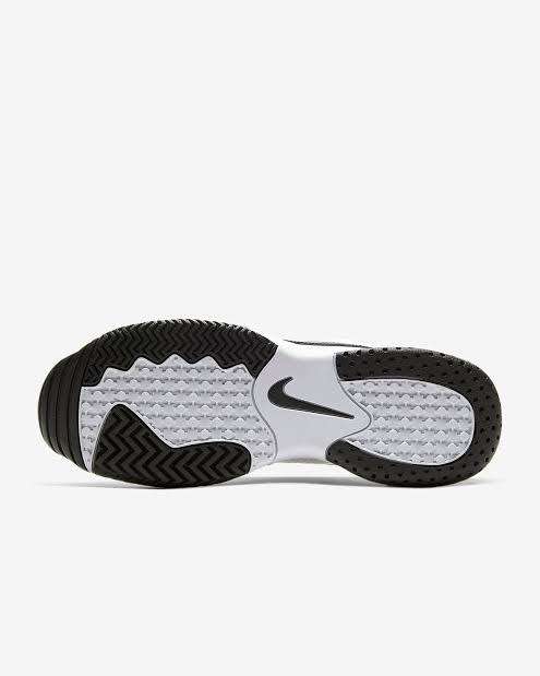 Men`s Nike Court Lite 2 White/Black-Volt/Lime AR8836-107 - Size 8