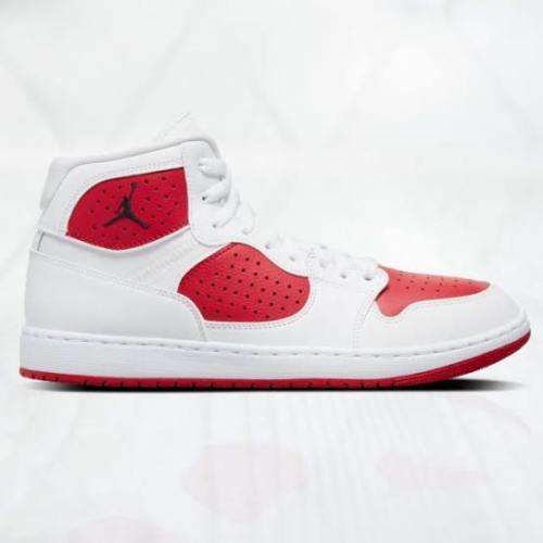 Nike Men`s Jordan Jumpman Access White/Red AR3762-106 - Size 10