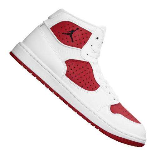 Nike Men`s Jordan Jumpman Access White/Red AR3762-106 - Size 10