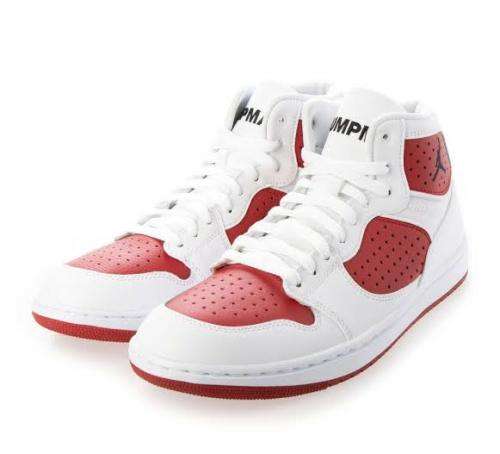 Nike Men`s Jordan Jumpman Access White/Red AR3762-106 - Size 10