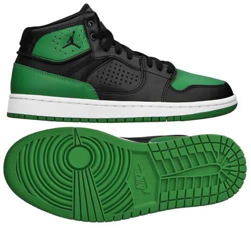 Nike Men`s Jordan Jumpman Access Black/Green AR3762-013 - Size 11