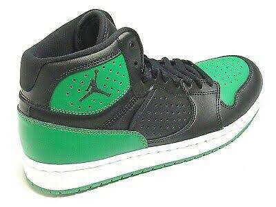 Nike Men`s Jordan Jumpman Access Black/Green AR3762-013 - Size 11