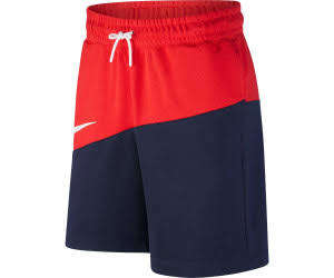 Nike NSW Swoosh Mens Short Red/Navy/White BV5309-657 - Size Large