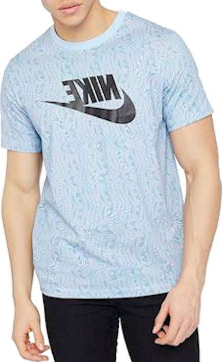 Nike Men`s Sportswear Festival T-shirt Psychic Blue CW2659-436 - Size Large