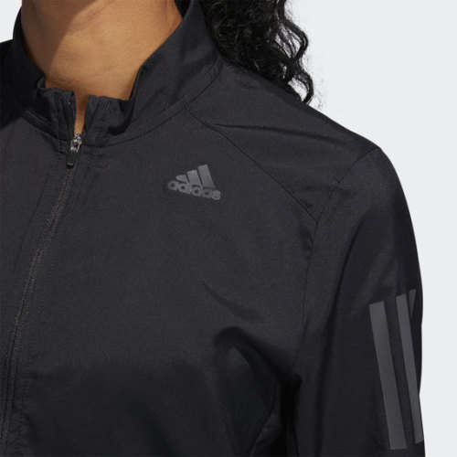 ADIDAS Own The Run Jacket Black DQ2584 - Size Small