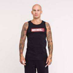 Nike Men`s Sportswear Sleeveless T-shirt Just Do It Black CD9600-010 - Size Large