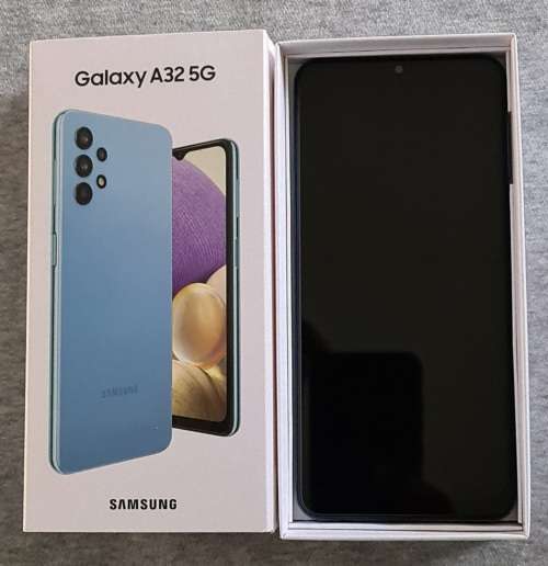 Brand New Samsung Galaxy A32 5G 128GB 2021 Single SIM - Awesome Blue (Open Box)