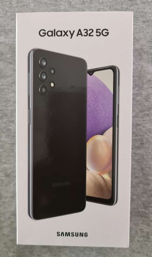 Brand New Samsung Galaxy A32 5G 128GB 2021 Single SIM - Awesome Black (Open Box)