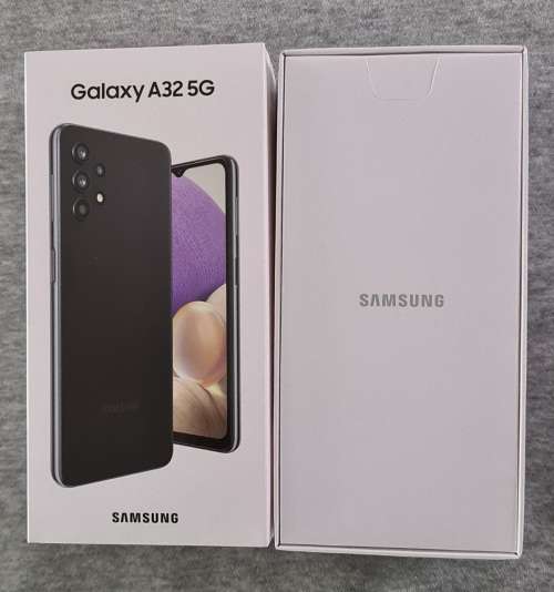 Brand New Samsung Galaxy A32 5G 128GB 2021 Single SIM - Awesome Black (Open Box)