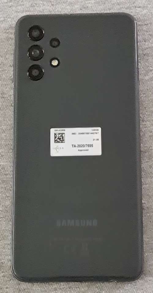 Brand New Samsung Galaxy A32 5G 128GB 2021 Single SIM - Awesome Black (Open Box)