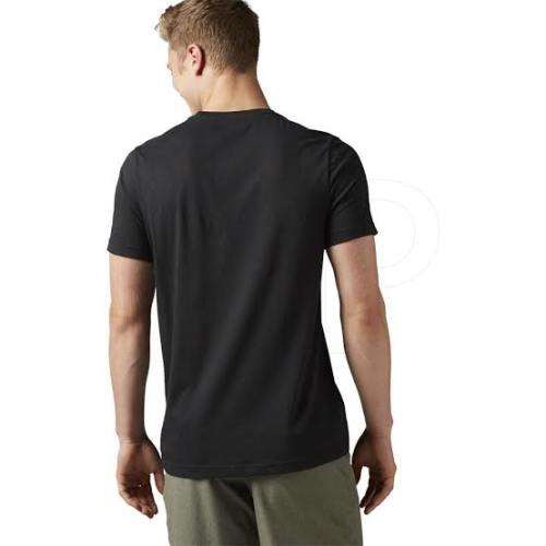 REEBOK Elements Classic T-shirt Black BK3344 - Size Medium