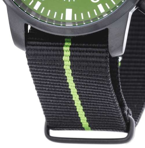 THUNDERBIRDS Huron Chronograph Black/Green Dial Watch