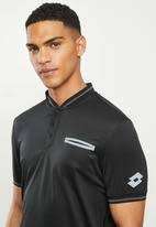 LIFE`S LOTTO Men`s Wren Polo T-Shirt Black T2902 - Extra Large