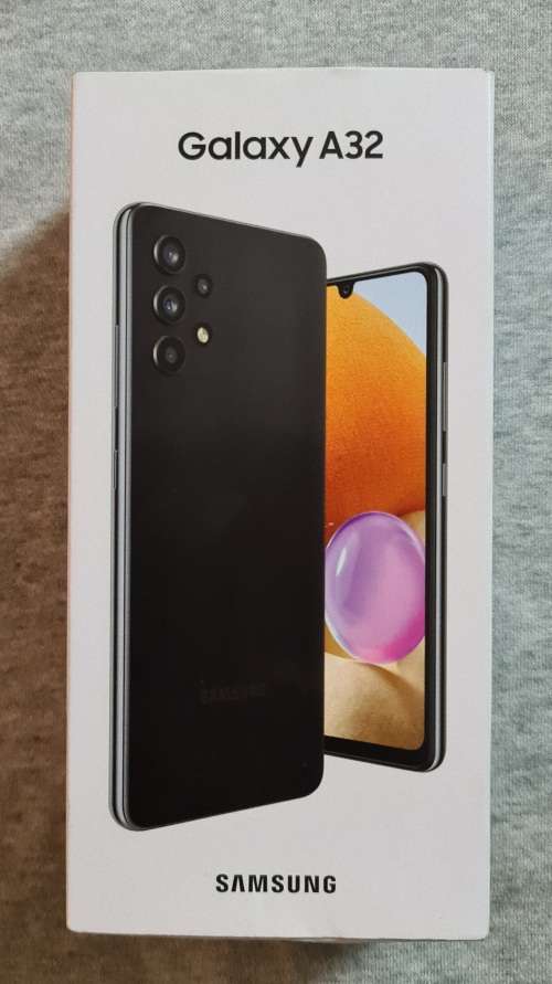Brand New Samsung Galaxy A32 4G 128GB 2021 Single SIM - Awesome Black (Open Box)