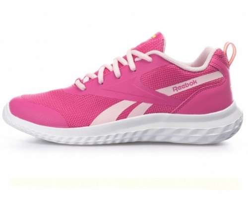 GIRLS Sneakers REEBOK Rush Runner 3.0 Light Pink/White/Yellow FY4040 - Size 5