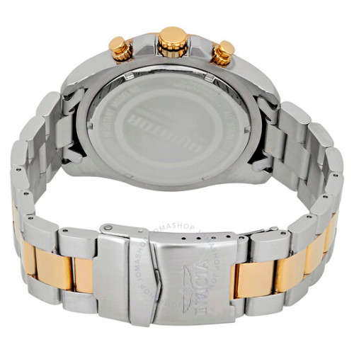 Invicta Men`s 22806 Aviator Two-Tone Black Carbon Fiber Dial 48MM Case Watch