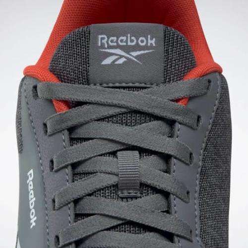REEBOK Unisex Lite Plus 2.0 Running Shoe Pure Grey 6/True Grey 8/Dynamic Red FX1710 - Size 8